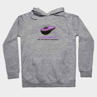 Purple Avocado: Arty Vegan's Breakfast Hoodie